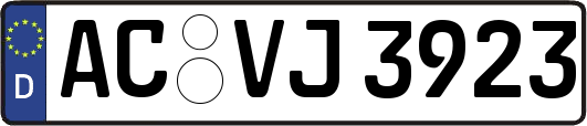 AC-VJ3923
