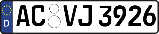AC-VJ3926