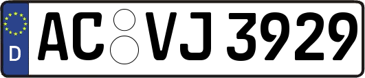 AC-VJ3929