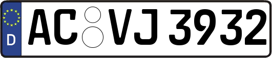 AC-VJ3932