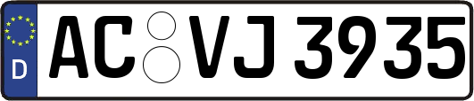 AC-VJ3935