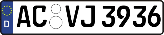 AC-VJ3936