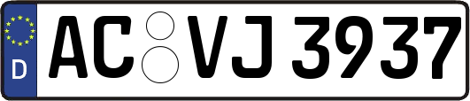 AC-VJ3937