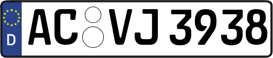 AC-VJ3938