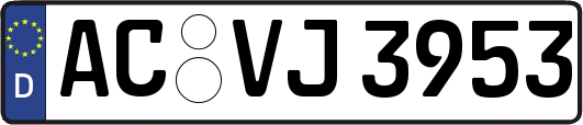 AC-VJ3953