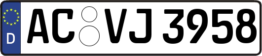 AC-VJ3958