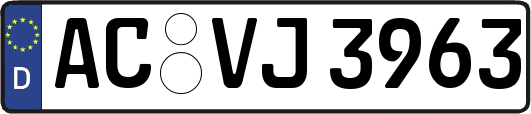 AC-VJ3963