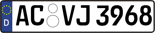 AC-VJ3968