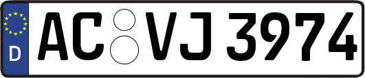 AC-VJ3974