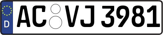 AC-VJ3981