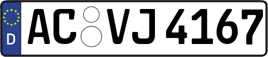 AC-VJ4167