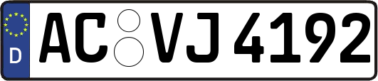 AC-VJ4192