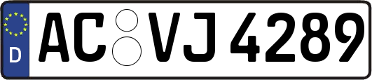 AC-VJ4289