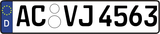 AC-VJ4563