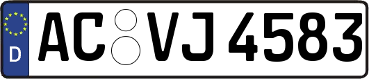 AC-VJ4583