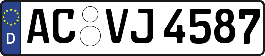 AC-VJ4587