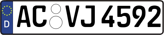 AC-VJ4592
