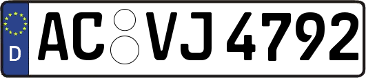 AC-VJ4792