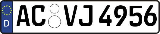 AC-VJ4956
