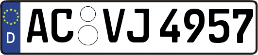 AC-VJ4957