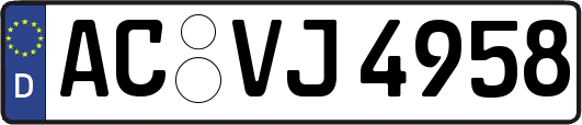AC-VJ4958