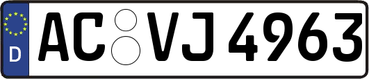 AC-VJ4963