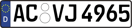 AC-VJ4965