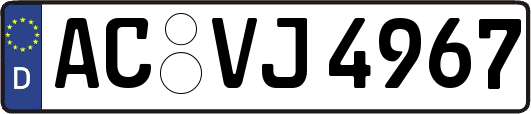 AC-VJ4967