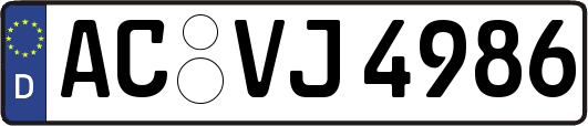 AC-VJ4986