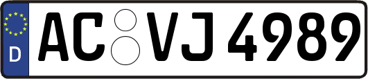 AC-VJ4989