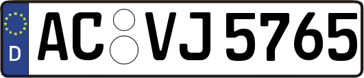 AC-VJ5765