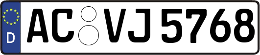 AC-VJ5768