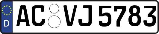 AC-VJ5783