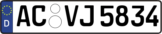 AC-VJ5834
