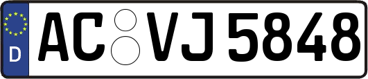 AC-VJ5848