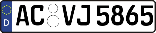 AC-VJ5865