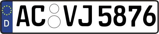 AC-VJ5876
