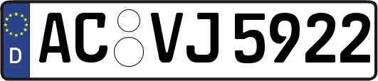 AC-VJ5922