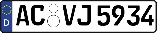 AC-VJ5934