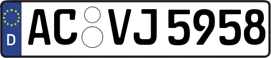 AC-VJ5958