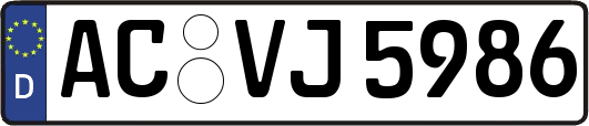 AC-VJ5986