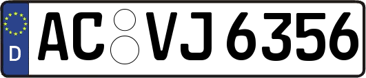 AC-VJ6356