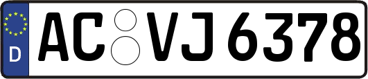 AC-VJ6378