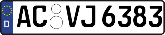 AC-VJ6383