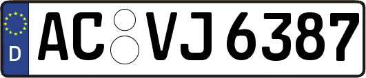 AC-VJ6387
