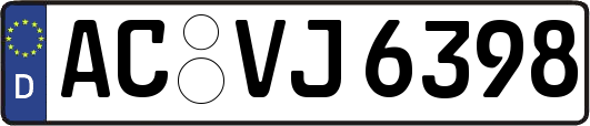 AC-VJ6398