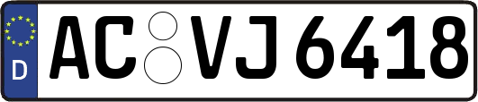 AC-VJ6418