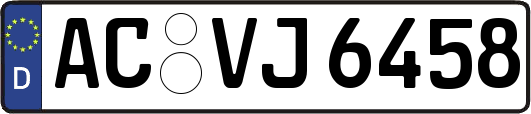 AC-VJ6458
