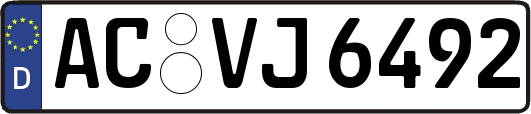 AC-VJ6492