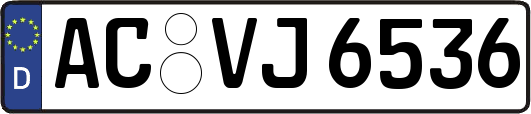 AC-VJ6536